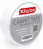 Best Double Sided Tape - Buyer’s Guide 15 XFasten Double Sided Carpet Tape for Area Rugs, Residue-Free,...