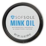 Best Leather Conditioner for Boots - Top 8 Products 19 Sof Sole Mink Oil for Conditioning and Waterproofing Leather,...