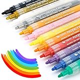 Best Paint For Canvas - Buyer's Guide 15 MISULOVE Acrylic Paint Pens for Rocks Painting, Easter Egg,...